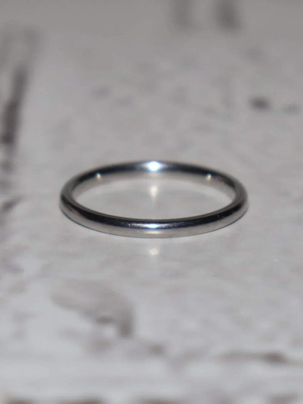 ✨ Silver Classic Band · Size 9.25 Minimalist design · Smooth polished finish